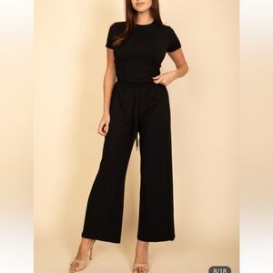 #170 Black 2-piece casual set
